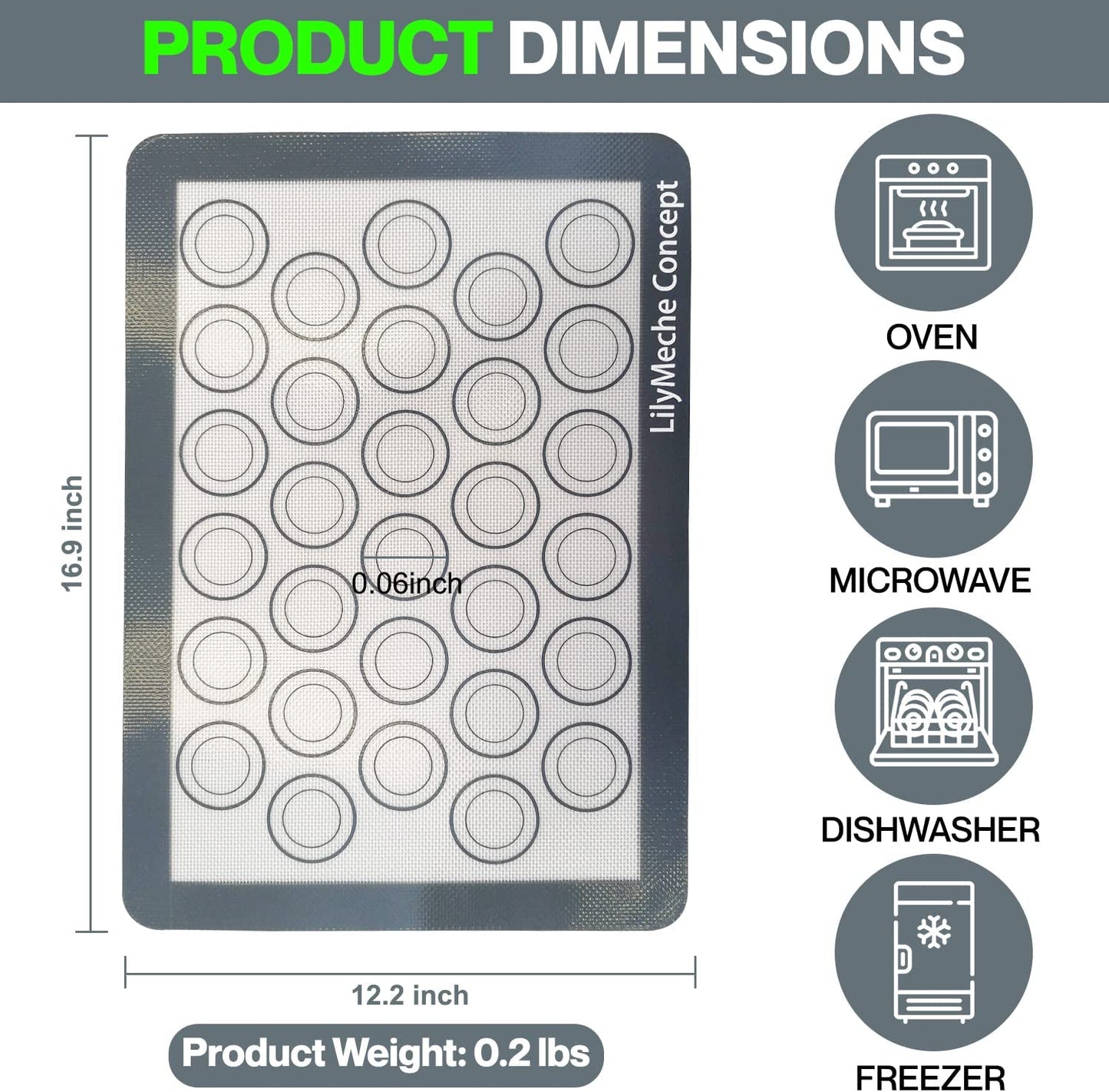 Silicone Macaron Baking Mats™