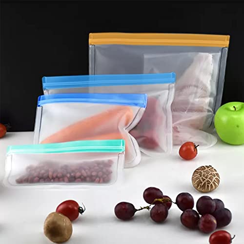 Lilymeche Concept  22 Pack Reusable Storage Bags, BPA FREE(4 Gallon Z